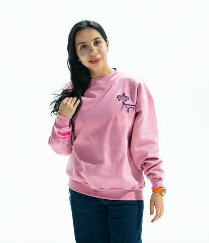 The Future is Bright Rosa