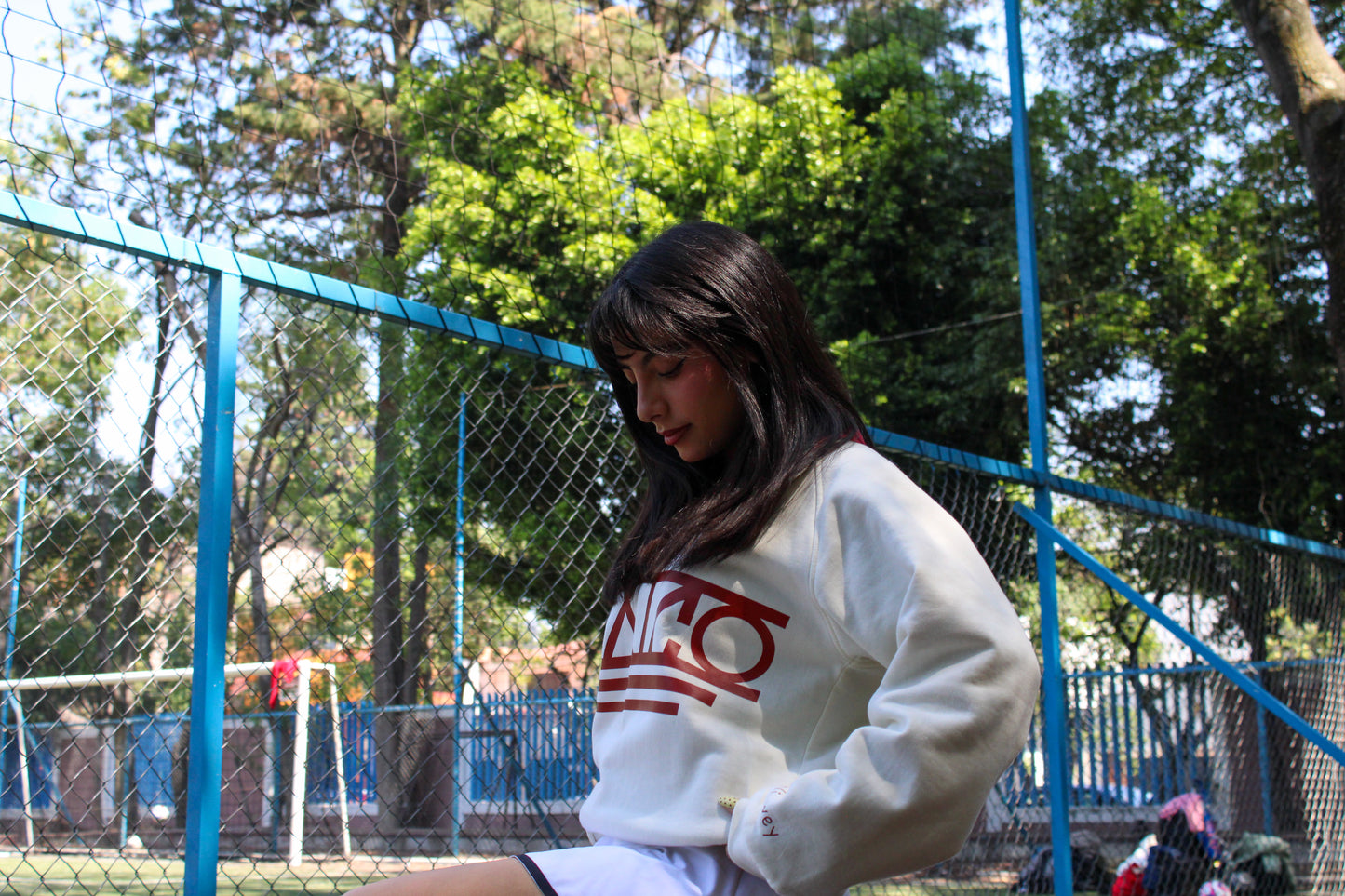 Sudadera Reversible Colaboración Azul Filipponi